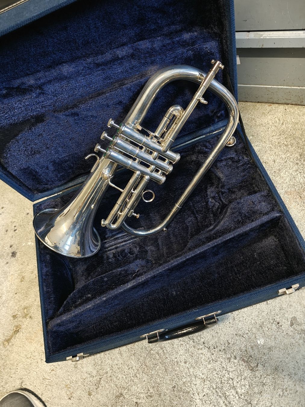 Strumenti musicali: B.Flügelhorn Getzen Capri – Usato da Langenthal venduto da Saxophone23 1