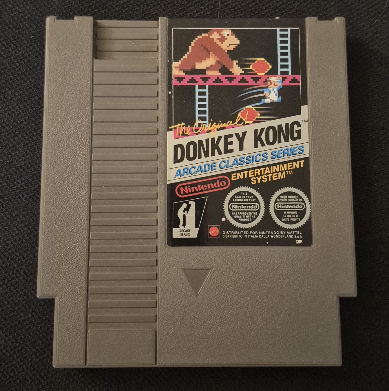 Nintendo Giochi: DONKEY KONG ARCADE CLASSICS SERIES NES RETRO GAMING MARIO – Usato da Grand-Lancy venduto da luc111