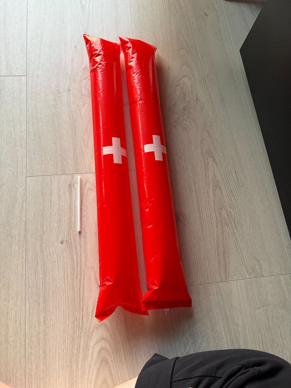 Spielzeuge: WM 2 Fankeule Schweiz aufblasbar – Neu (gemäss Beschreibung) aus Mühleberg von cupra80