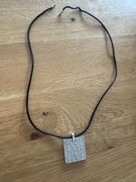 Calvin Klein Halskette silberfarben CK Logo Anhänger