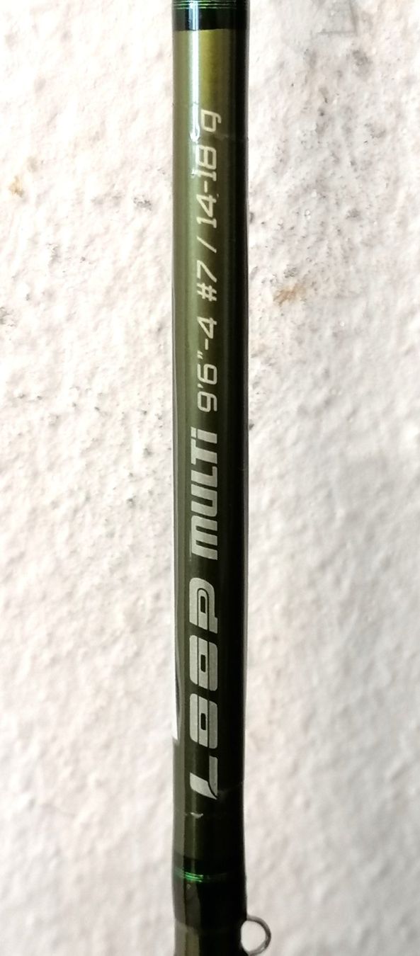Canne da pesca: LOOP Multi 796-4 9’6ˮ 7wt 4-teilig – Usato da Reinach BL venduto da fliegenrolli 6