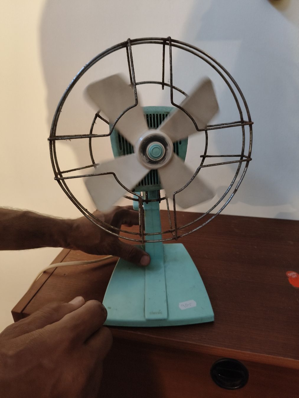 Ventilatori: Vintage Tischventilator – Usato da Zwingen venduto da inf_2blh
