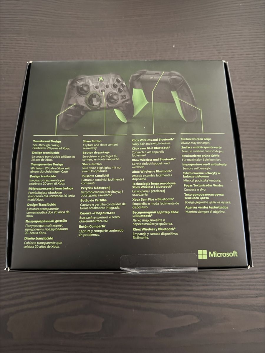 Microsoft Controller: Limited Edition 20th Anniversary Xbox Controller OVP – Nuovo e nell'imballaggio originale da Thalheim AG venduto da Luca.98