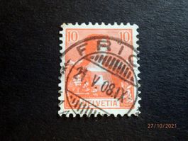 ZNr.104, Vollstempel von Frick 21.V. 08