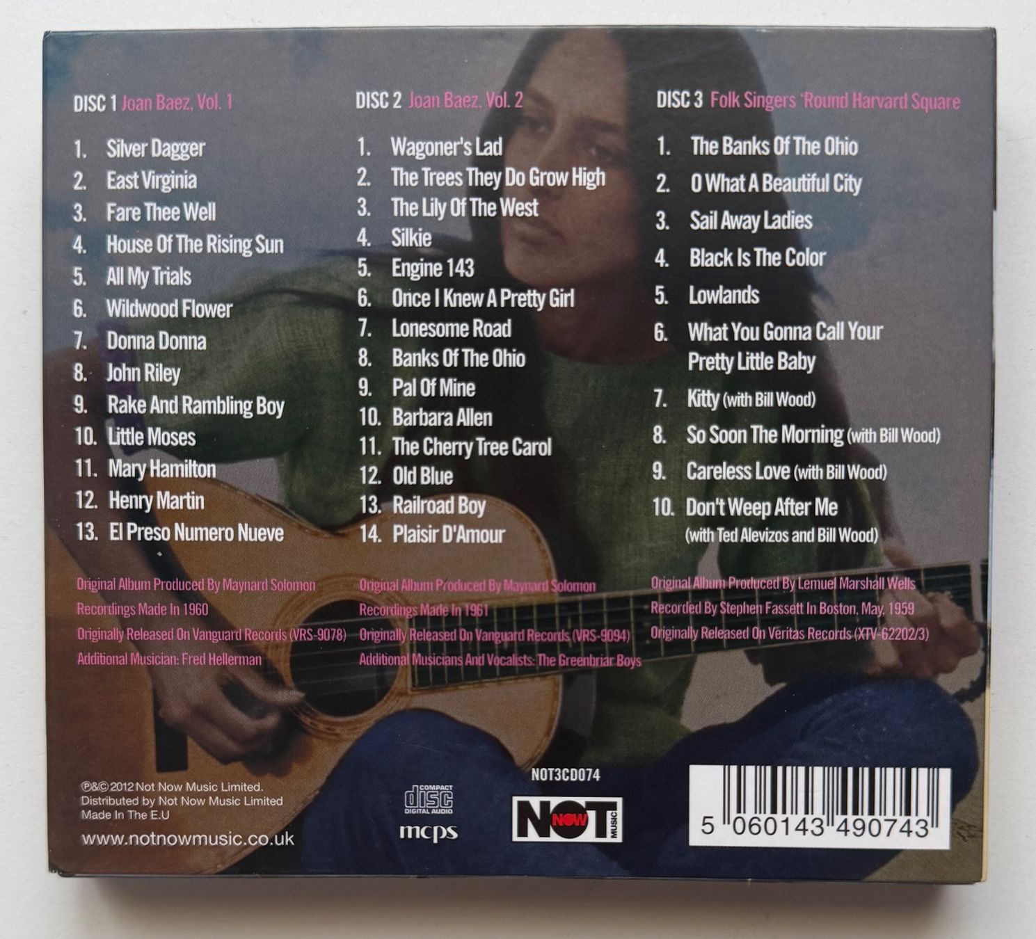 CD: Joan Baez / Trilogy (3 CDs) – Usato da Näfels venduto da rottabi 1