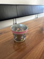 Blumentopfteelicht mit Frühlingsmotiven, Partylite