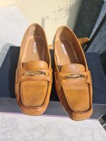Geox Mokassins Leder cognac  Grösse 40 Top Zustand