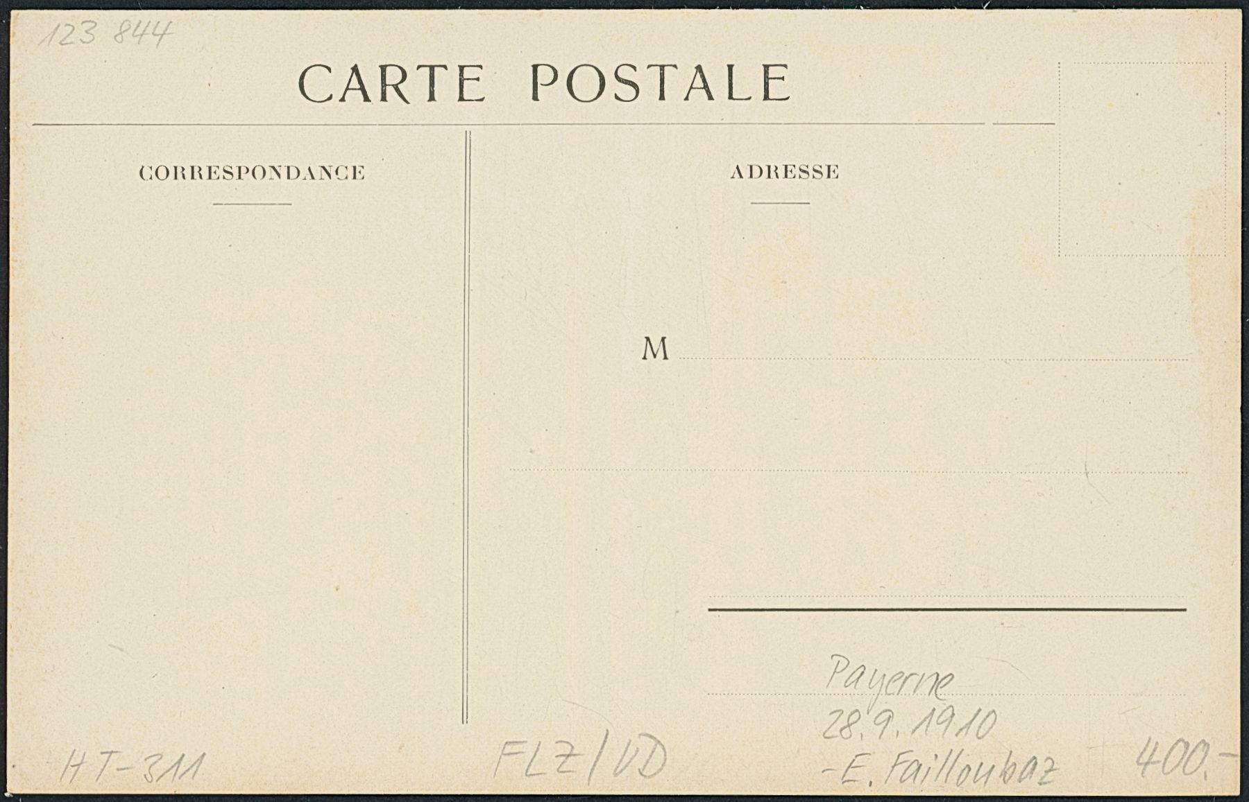 Cartoline postali: VD Avenches - Payerne - Flugzeug - E. Failloubaz – Nuovo (secondo la descrizione) da Schindellegi venduto da leecollect 1