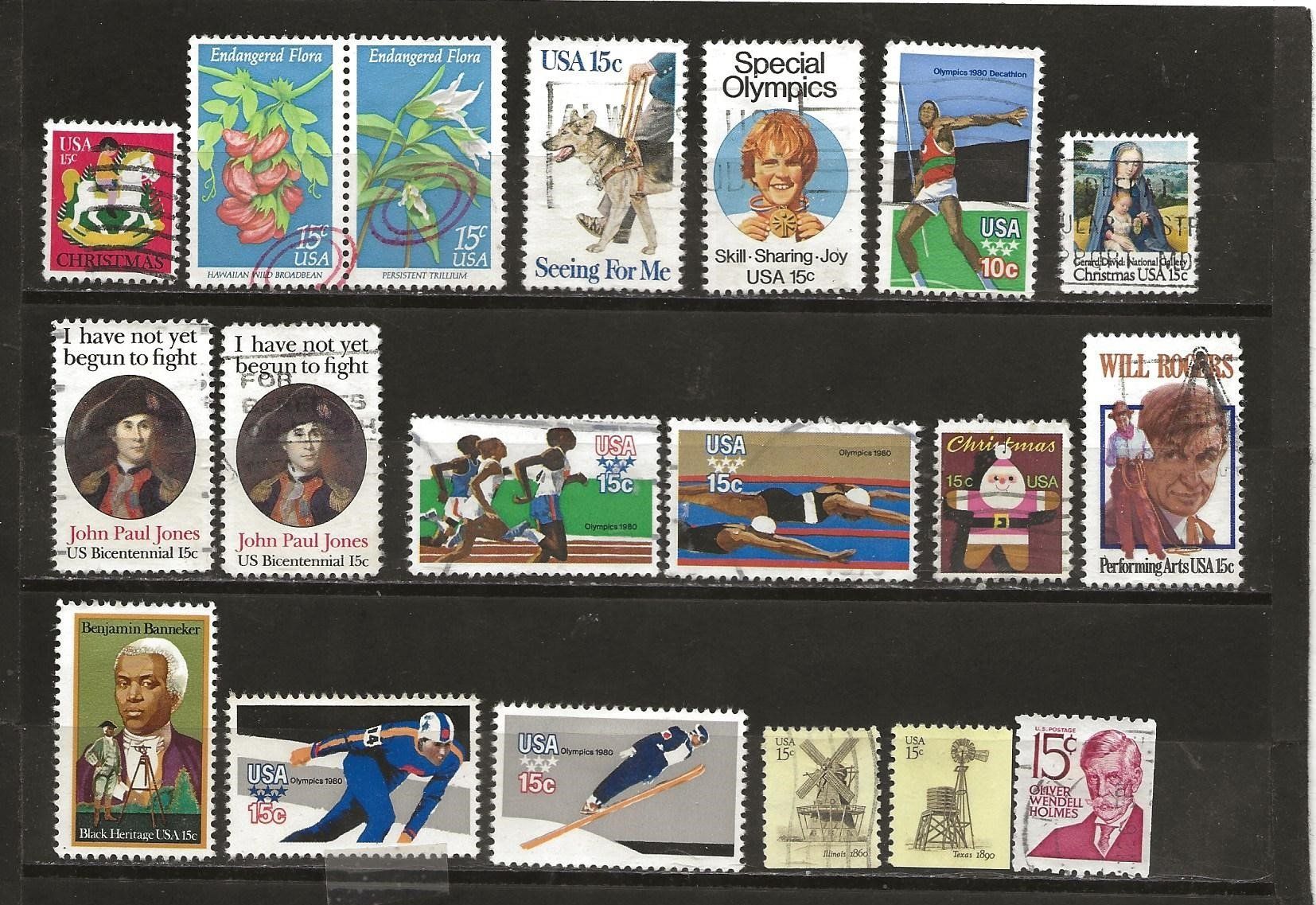 Tutti i francobolli: USA 1977 .... – Usato da Sion venduto da PierreP01 2