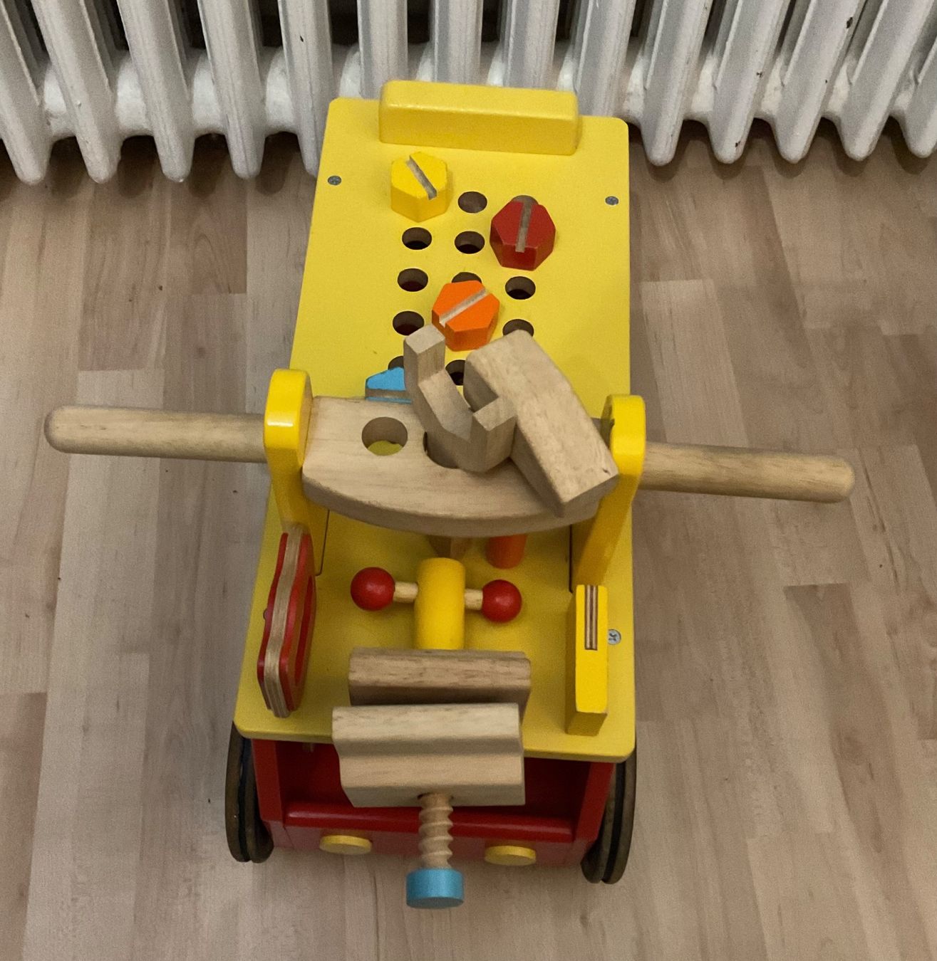 Veicoli per bambini: Kinder Holzrutschauto mit Werkstatt – Usato da Buchs AG venduto da Yuca01 2