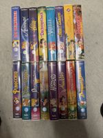 Disney VHS 16 Filme Konvolut guter Zustand
