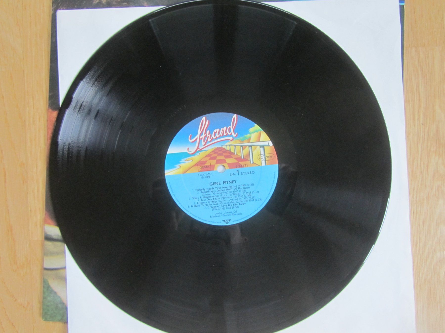 Dischi in vinile: GENE PITNEY – Usato da Seengen venduto da mikelele 1
