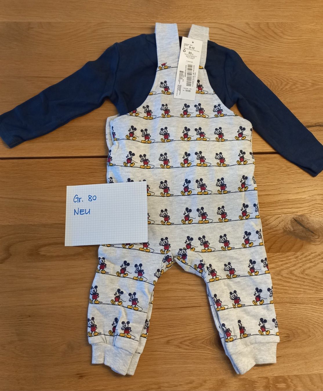 Completi: Anzug Mickey Mouse (110) – Nuovo e nell'imballaggio originale da Niederried b. Kall venduto da gabber23
