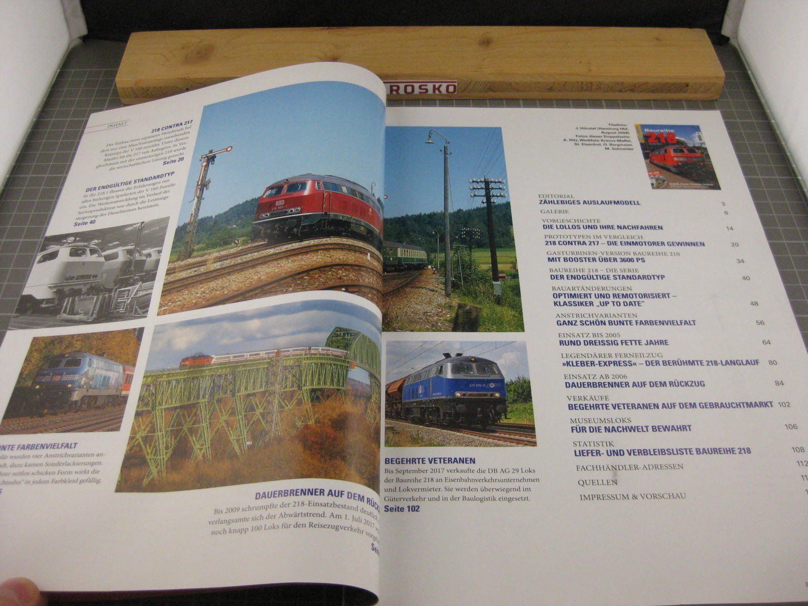 Bücher: Heft: Baureihe 218, Eisenbahn Journal Extra 2/2017, Format c – Gebraucht aus Malters von Marosko 2