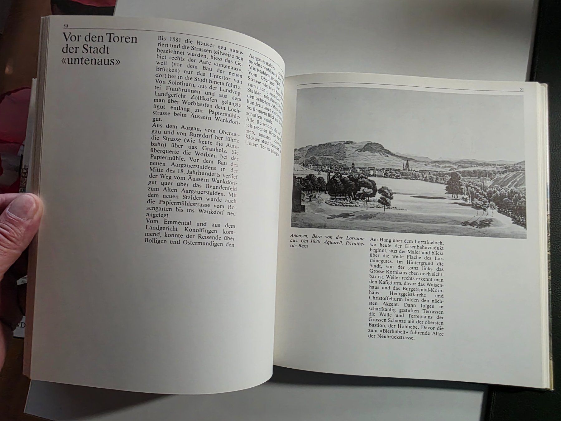 Livres: Bern im Bild 1680-1880 - Cäsar Menz Berchtold Weber 1981 – D'occasion à Walterswil BE par Lonitti 6