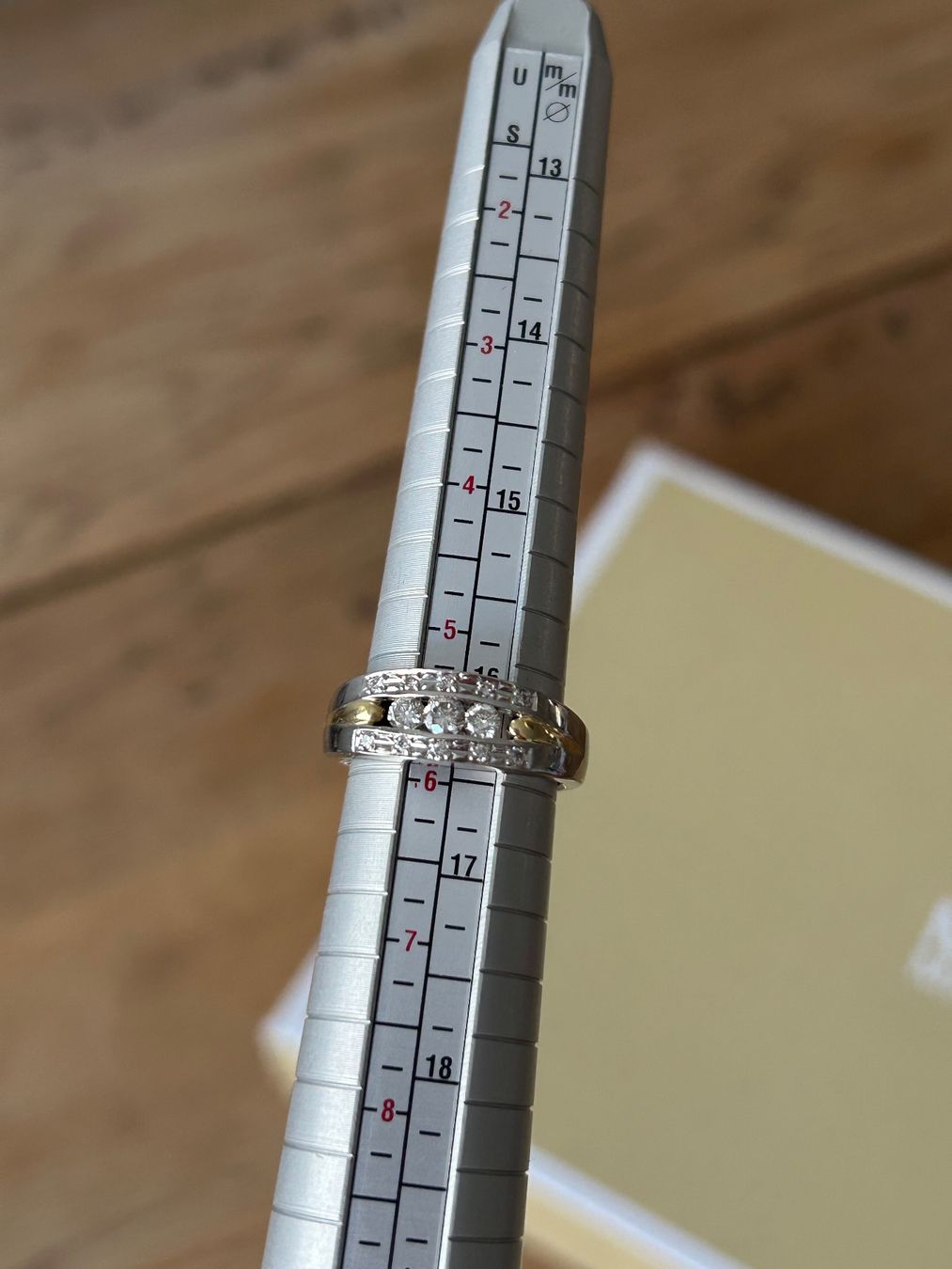 Anelli: Natural Diamond Ring – Nuovo (secondo la descrizione) da Tägerwilen venduto da jna_5zmg 7