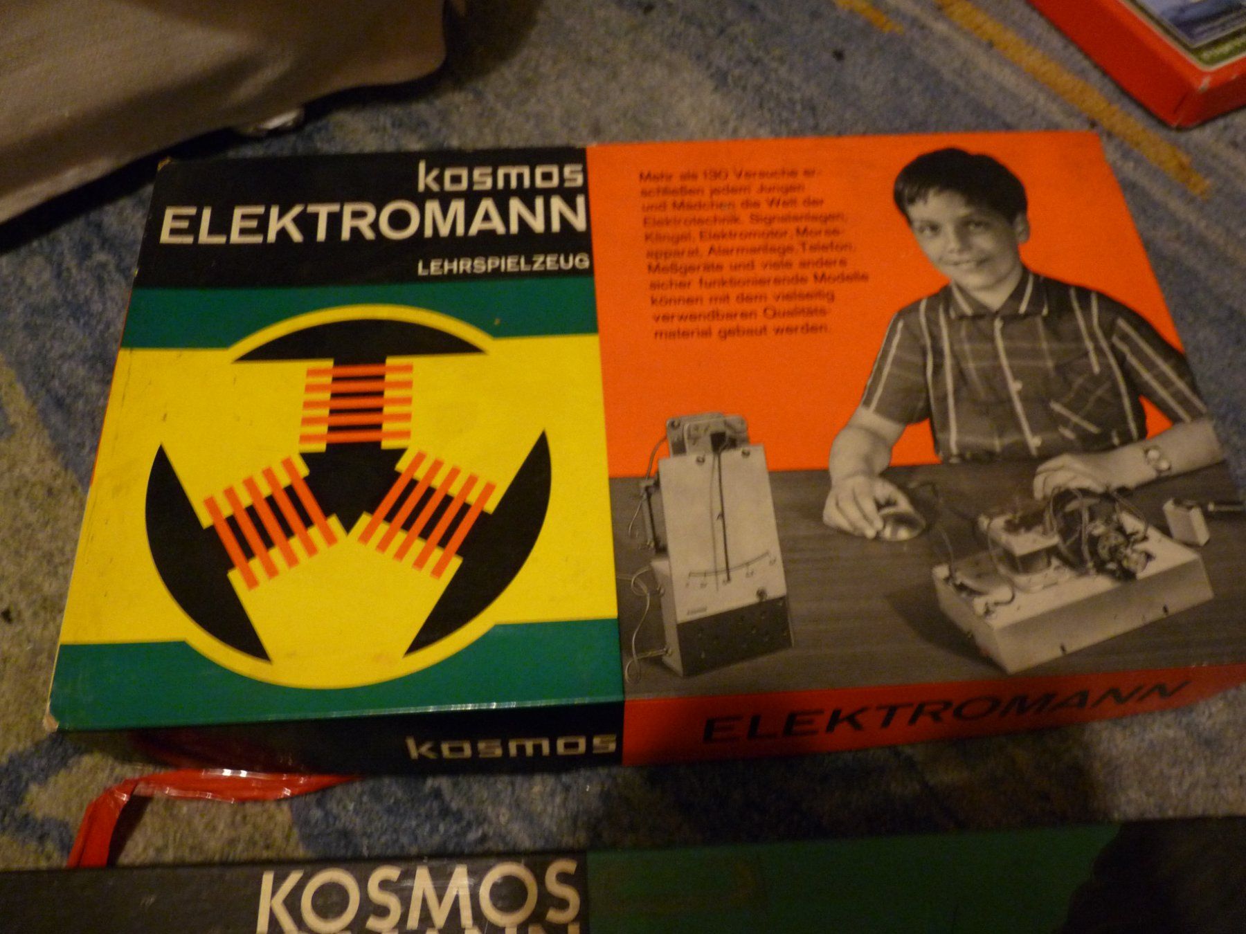 Baukästen: Kosmos Elektromann Vintage Experimentierkasten – Gebraucht aus Muntelier von Lusbus 2