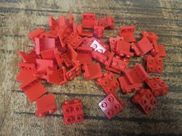 lego 44728 lot de 45 pièces Red Bracket 1 x 2 - 2 x 2