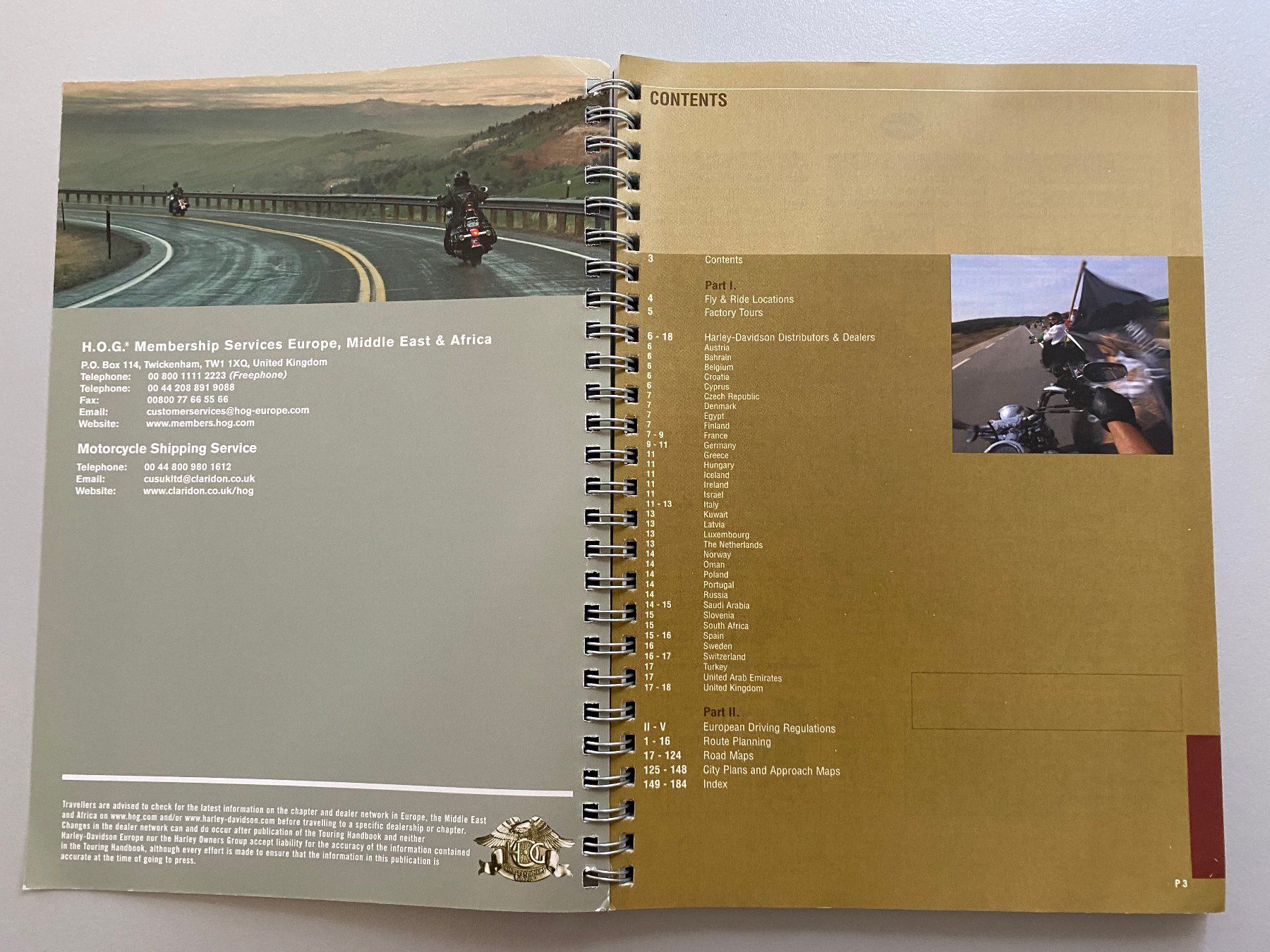 Zeitschriften & Magazine: Harley Davidson Owner Group Touring Handbook 2006 – Gebraucht aus Langwiesen von Restposten-24 1