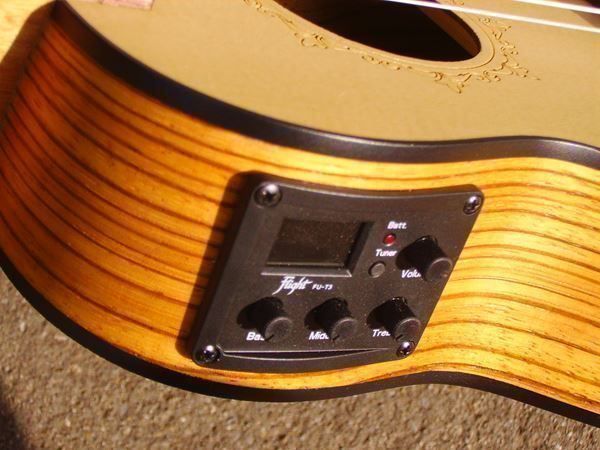Strumenti musicali: Sopran-Ukulele FLIGHT  mit Tonabnehmer – Nuovo (secondo la descrizione) da Wöschnau venduto da Musikhaus-Luethy5012 4