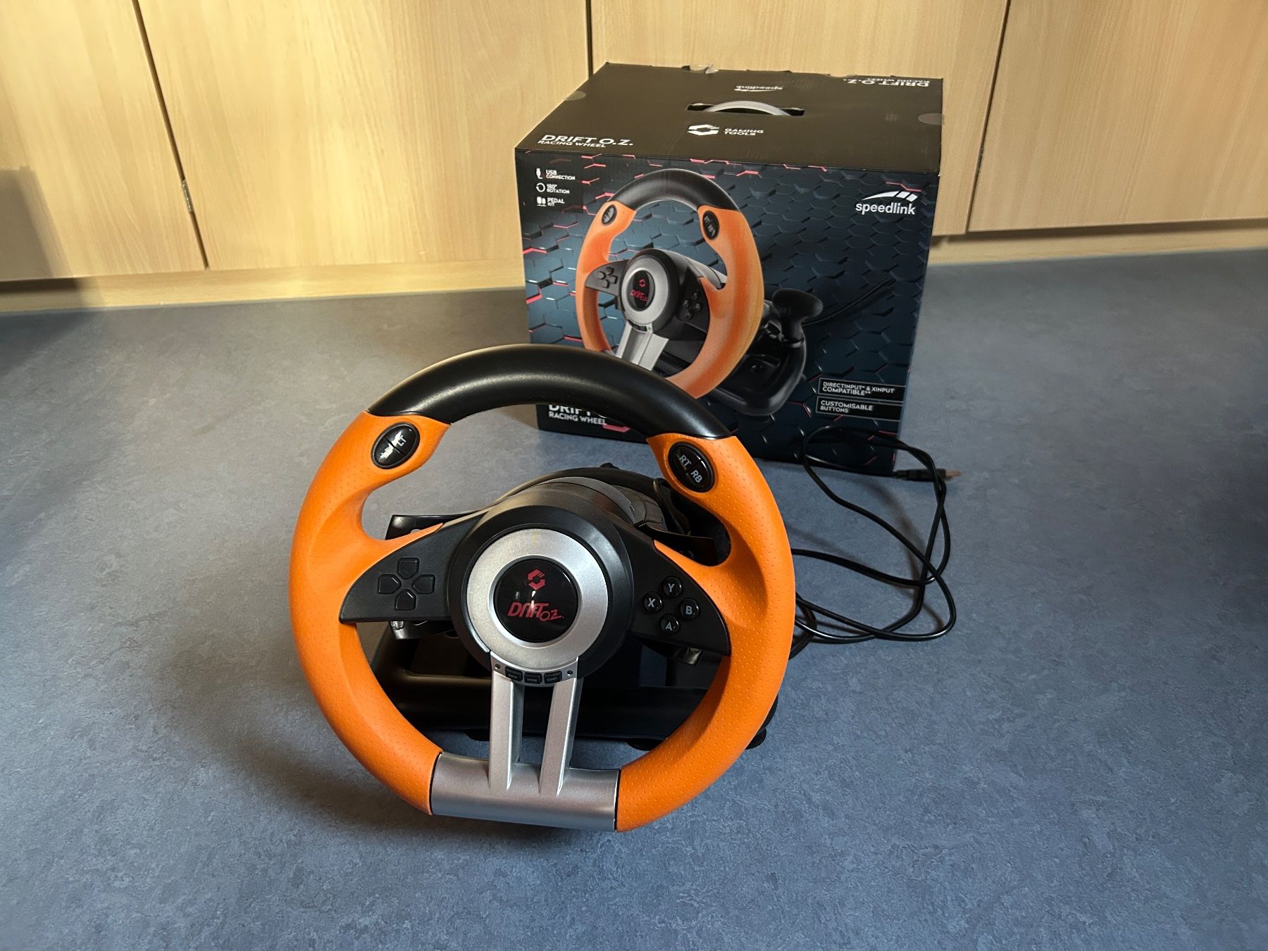 Controller: Speedlink Drift O.Z. Racing Wheel – Usato da Burgistein venduto da tho_hjp8 4