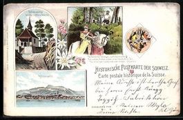 Litho Küssnacht, Tellskapelle an der ho
