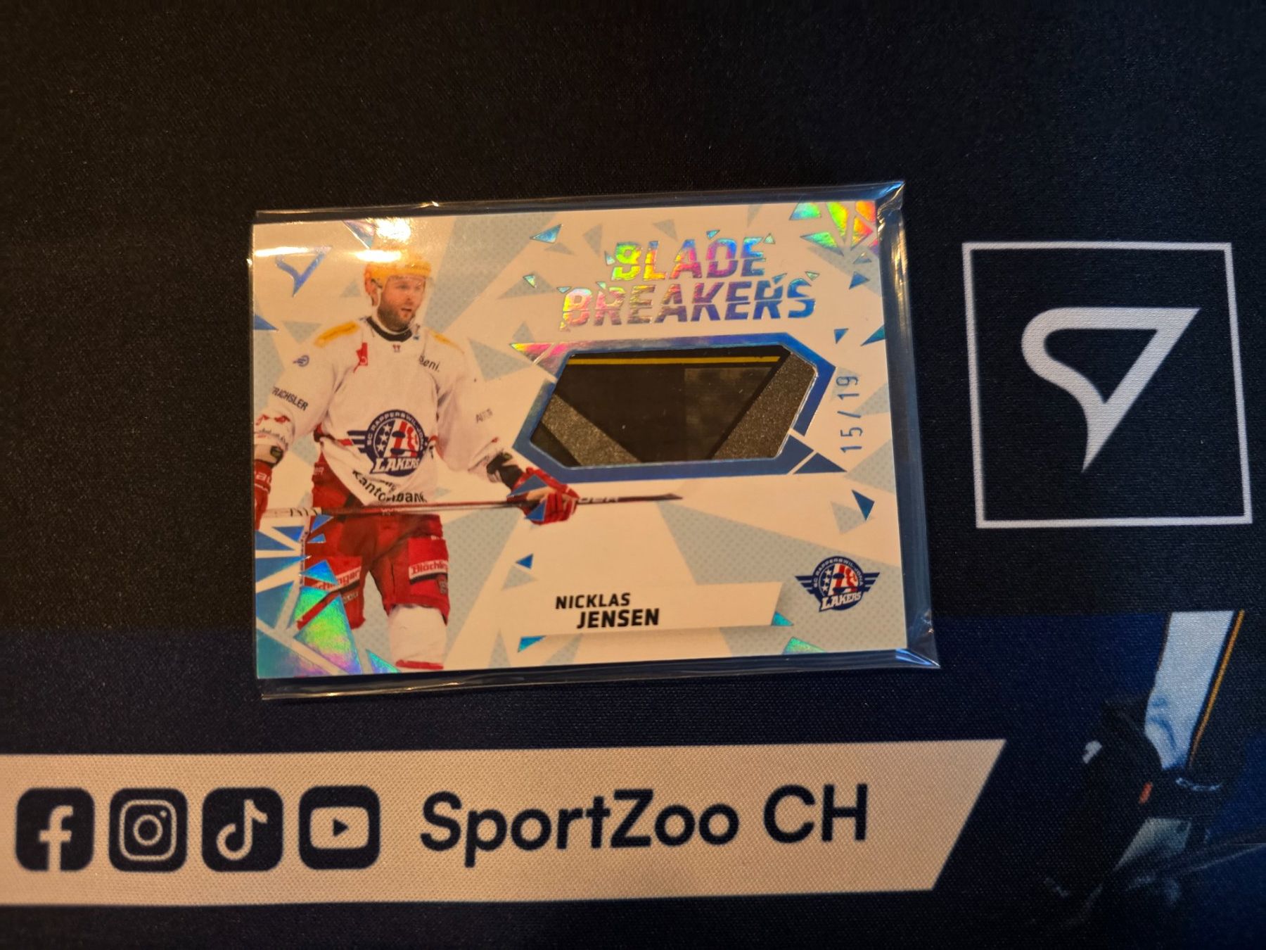 Sportzoo Carte collezionabili: Blade Breakers // 15/19 // SCRJ Lakers // Nicklas Jensen – Usato da Beringen venduto da Candrox__
