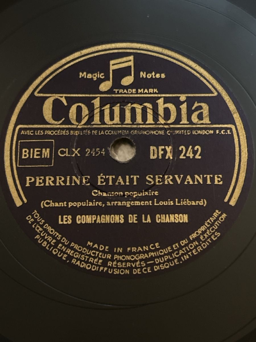 Schallplatten: 2 Schellackplatten Édith Piaf – Gebraucht aus Biel/Bienne von NitnelavV 1