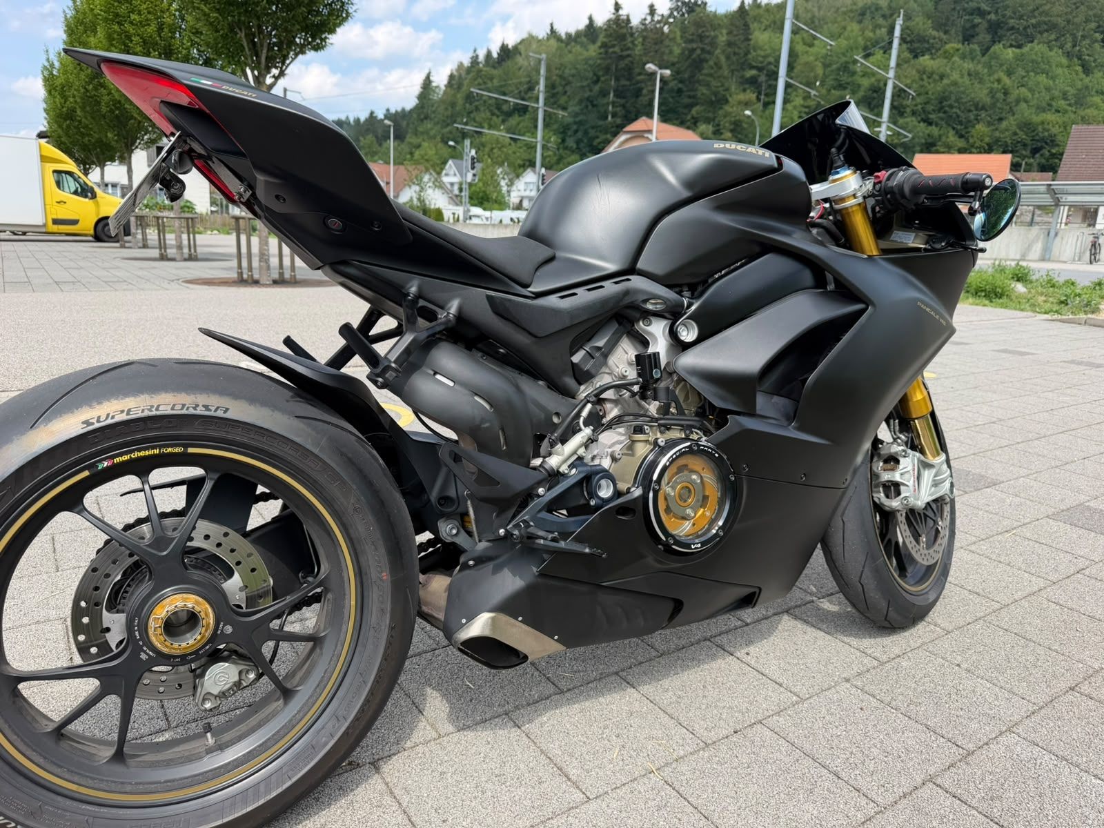 Ducati Strasse: Ducati Panigale V4 S Matt Schwarz  – Gebraucht aus Unterkulm von CedricG01 3