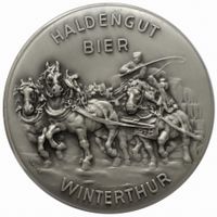 Spiegel / Miroir - Medaille - Heldengut Bier - Winterthur