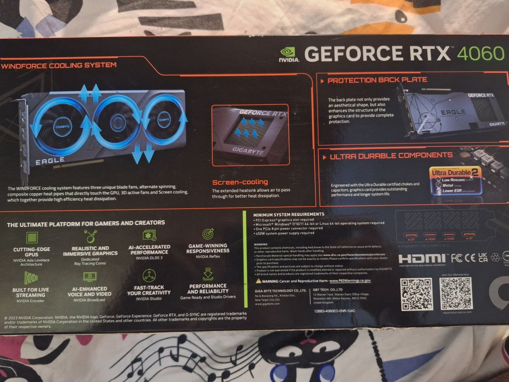 Gigabyte Schede grafiche: Carte graphique GeForce RTX 4060 Gigabyte Eagle OC 8Gb – Usato da Bernex venduto da yozyoz 2