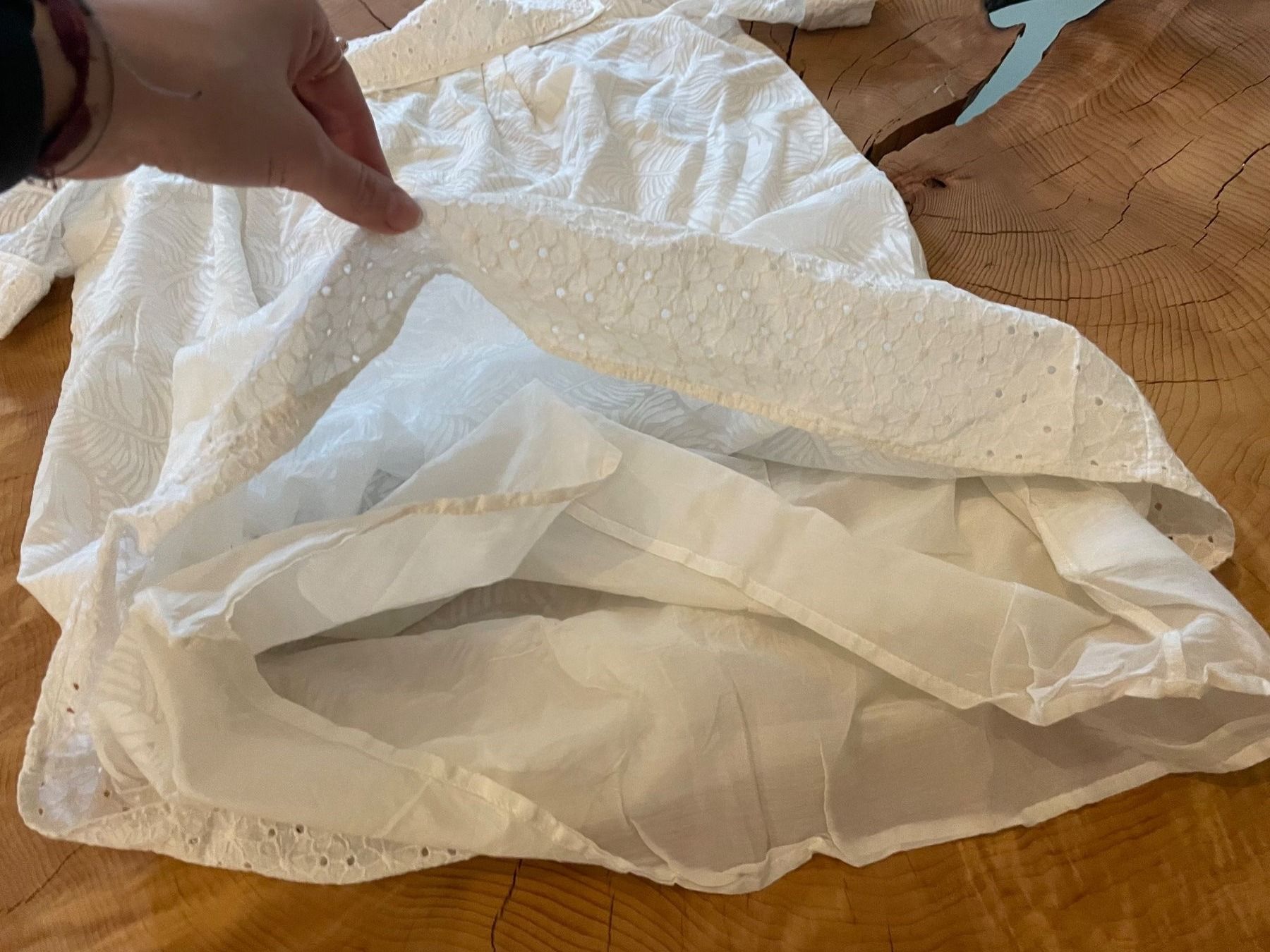 Vestiti: Summer Kleid mit bestickten Einsätzen MANOUKIAN Gr. S | Robe – Usato da Zürich venduto da AnnaSa 5