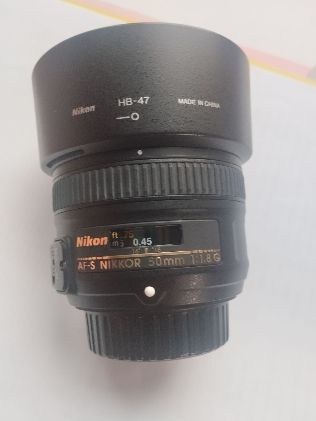 Nikon Obiettivi: Nikon AF-S NIKKOR 50mm 1:1.8 G – Usato da Sciernes-d'Albeuve venduto da gabrielRU