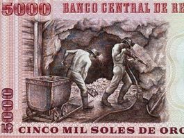 Peru 1985 - 5000 Soles de Oro UNC - Kumpel