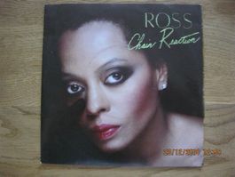 Diana Ross Chain Reaction Single Vinyl 1985 Super Zustand