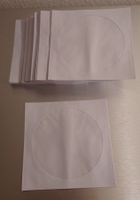 10 CD-Hüllen aus Papier, weiss, neu / viel mehr vorhanden
