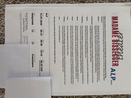 Madame Bissegger Tickets