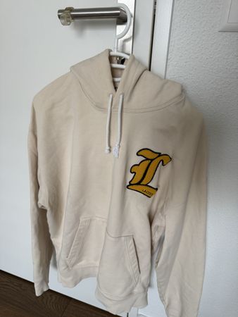 Lacoste Live Hoodie Gr M Unisex Beige Neuwertig Perfekt für 
