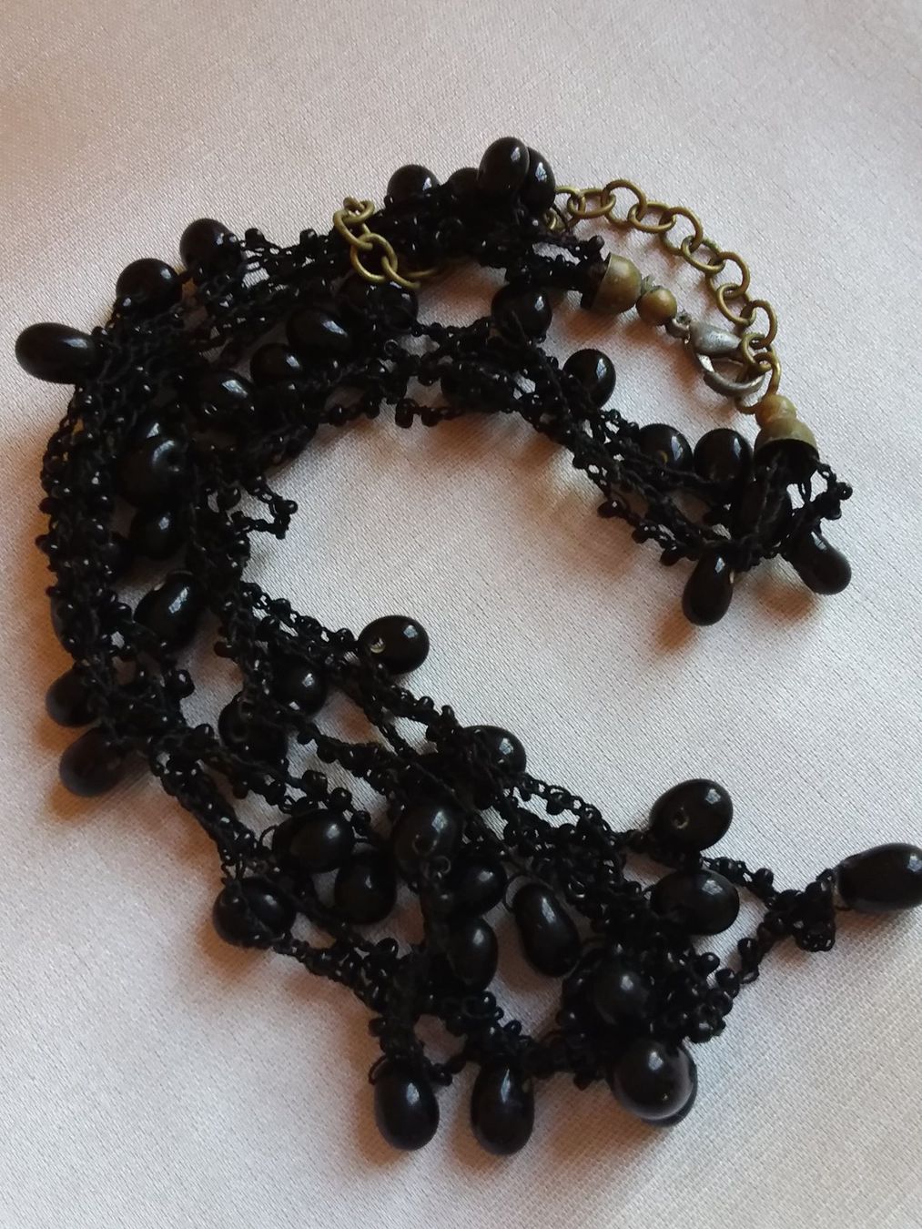Ketten: Antike schwarze Halskette/Collier, ca 1920 – Gebraucht aus Zürich von helsan 2