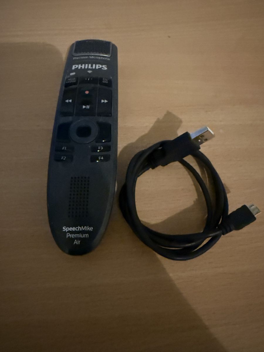 Philips Mikrofone: Philips SpeechMike Premium Air - Ohne Dockingstation – Gebraucht aus Worb von sea_7cbl 1