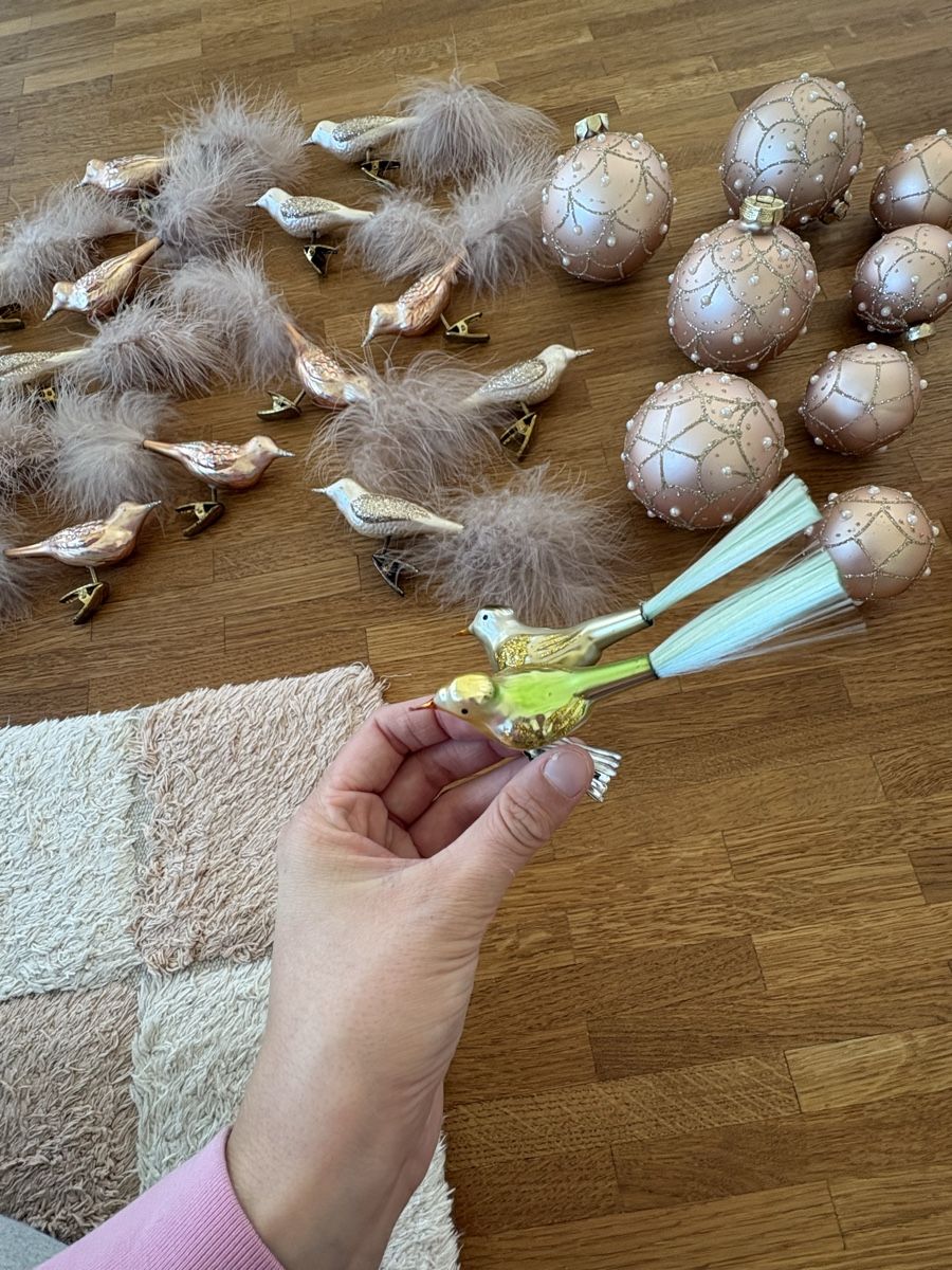 Alle Dekorationen: Wunderschönes Weihnachtskugel / Vögel Set Echtglas – Neu (gemäss Beschreibung) aus Thun von _Cathy 7