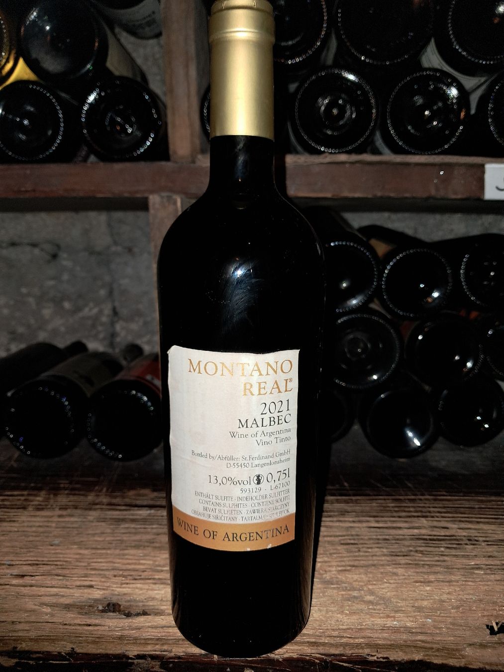 Vino: Montano Real Malbec 2021 – Nuovo e nell'imballaggio originale da Le locle venduto da juliensaran 2