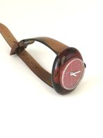 Buler Space Age Acryl Uhr | Schweizer Handaufzug | Vintage
