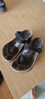 Birkenstock Gizeh Sandalen Schwarz Grösse 39