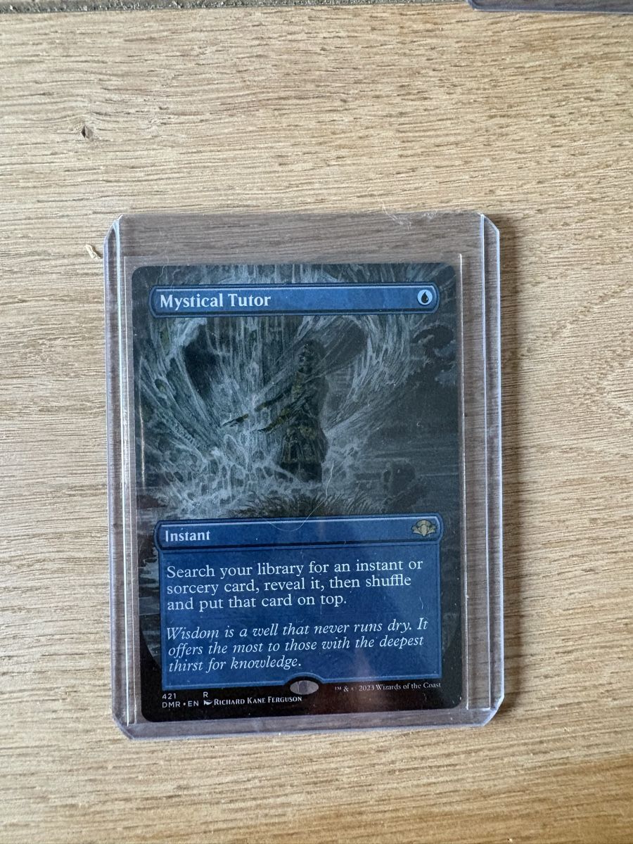 Magic The Gathering Carte collezionabili: Mystical tutor magic card – Usato da Melide venduto da Cesareee