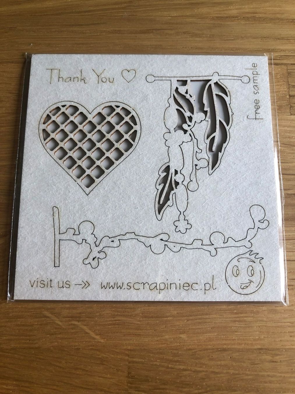 Toutes les décorations: Chipboard "Thank You" - P – Neuf (Voir description) à Neukirch (Egnach) par muolen