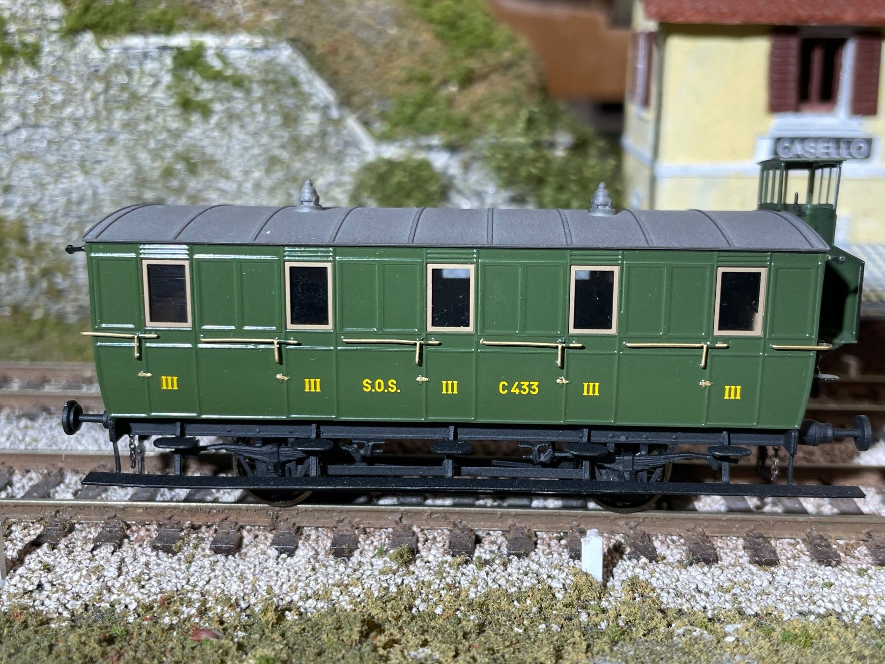 Lemaco Modellini di ferrovie: GB Modell, SOS - Zug- Set – Usato da Krummenau venduto da ferrotech 1