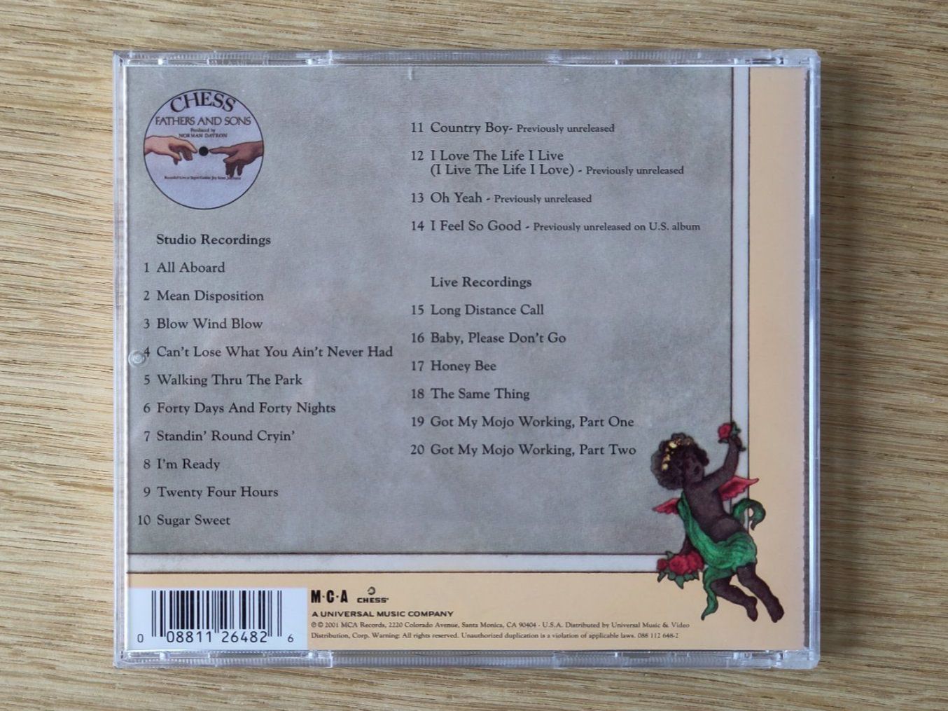 CD: Muddy Waters - Fathers And Sons – Usato da Birmensdorf ZH venduto da crabalocker67 1