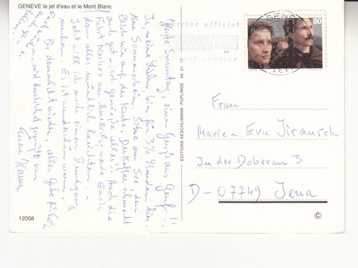 Cartes postales: Genève 1995 – D'occasion à Bürglen TG par StampGraf 1