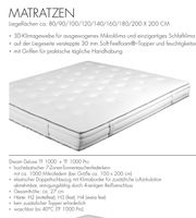 Dream Deluxe Matratze TF 1000 Pro - Neuwertig! 200x200